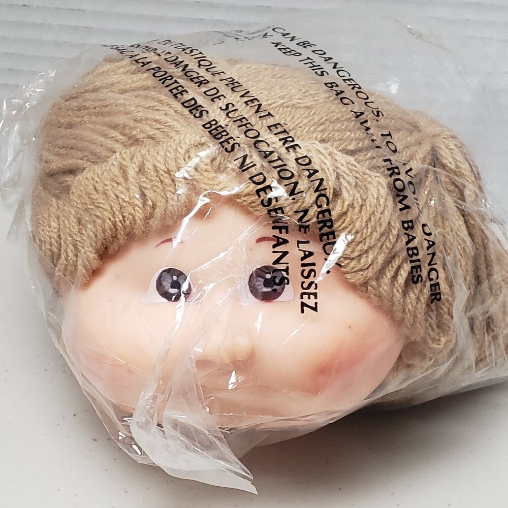 Cabbage Patch Kids Style Doll Head